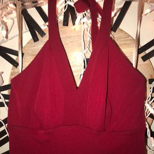 BCBGMAXAZRIA red dress